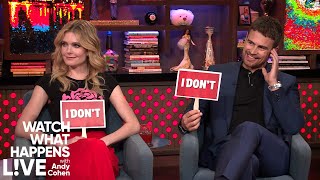 How Do Meghann Fahy and Theo James Feel About Using Pet Names in Public  WWHL [upl. by Ilse207]