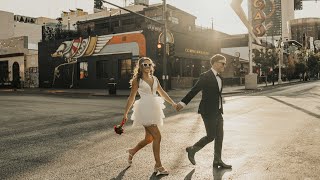 Fun Vegas Wedding at the Little White Chapel [upl. by Liuqa]