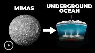 Saturns quotDeath Starquot Moon Mimas May Have a Secret Ocean [upl. by Lehacim]