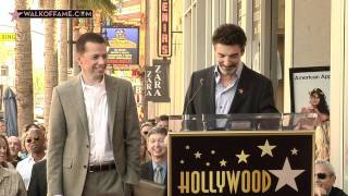 JON CRYER HONORED WITH HOLLYWOOD WALK OF FAME STAR [upl. by Sivert]