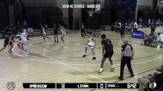 Dwayne Aristode  Expressions Elite  2024 Nike EYBL Highlights [upl. by Alathia]