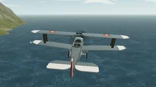 WW1 Dogfight New Biplane Build Teaser  Simpleplanes [upl. by Breana]