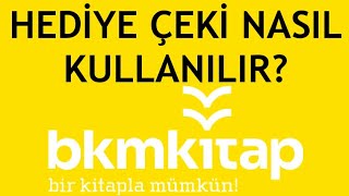 Bkm Kitap Hediye Çeki Nasıl Kullanılır [upl. by Seward]