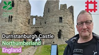 Durnstanburgh Castle Northumberland Anglia [upl. by Ilrebmik288]