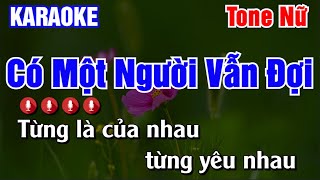 Có Một Người Vẫn Đợi Karaoke Tone Nữ  Nhạc Sống Rumba  Karaoke AK [upl. by Pedersen]