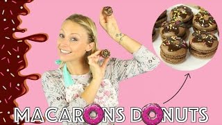 ♡• RECETTE MACARON DONUT  LE MACARONUT •♡ [upl. by Nyleahcim]