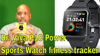 DR VIVA Dr Viva P1C Activity Tracker Smartwatch [upl. by Norda]