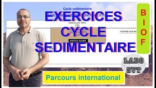 exercices cycle sédimentaire [upl. by Ainedrag]