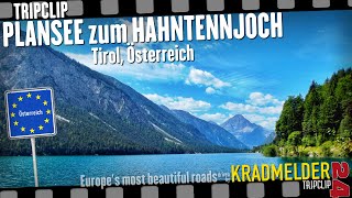 Plansee to Hahntennjoch ✫ Europes most beautiful roads by motorcycle▲ Tripclip 14 [upl. by Odlonra289]