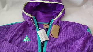 NIKE ACG WOVEN HOODED JACKET HALF ZIP PULLOVER PREMIUM RETRO 931907 [upl. by Spear984]