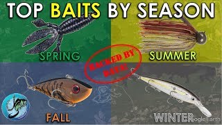 Best Bass Fishing Baits in Each Season Backed by Data  Best Bass Lures [upl. by Adnalue100]