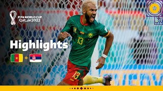 SIX GOAL THRILLER  Cameroon v Serbia  FIFA World Cup Qatar 2022 [upl. by Sudderth]