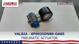 VALBIA 8P0035DN80DA85 PNEUMATIC ACTUATOR [upl. by Audris]