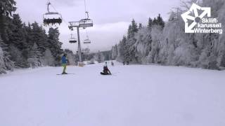 Sesselbahn Brembergkopf  Skilift Nr 10 Skiliftkarussell Winterberg [upl. by Moses]