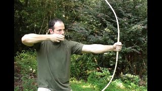 Making a Primitive Bow Part 1 [upl. by Bowen516]