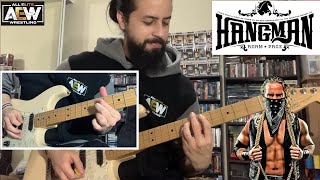 Hangman Adam Page quotGhost Town Triumphquot AEW theme guitar cover [upl. by Pernick]