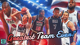 USA Basketball 1992 vs 2024 • Which Team Is Greater [upl. by Nylahsoj]