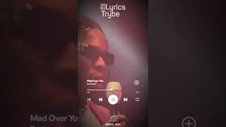 Runtown  Mad Over You Lyrics lyricstrybe afrobeats [upl. by Gnem]