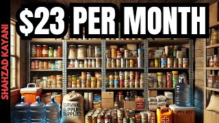 8 Prepper Foods To Buy EVERY Month  23 Prepper Pantry [upl. by Etyam]