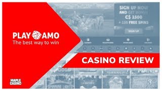 PlayAmo Casino  Quick Review 2020  Maple Casino [upl. by Rumery630]