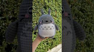 Chunky Totoro ❤️ amigurumi art crochet artist totoro studioghibli anime [upl. by Ladd]