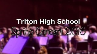 Triton HS Spring Concert 2016 [upl. by Legnalos]