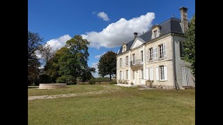 Elegant 18th C riverside Chateau for sale [upl. by Rebak820]