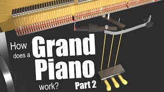 How does a Grand Piano work  Part 2 [upl. by Brant252]