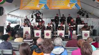 1st Marine Division Big Band  Stars and Stripes Forever [upl. by Nahtnoj446]