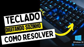 TECLADO DIGITANDO SOZINHO COMO RESOLVER  Fácil [upl. by Inessa30]