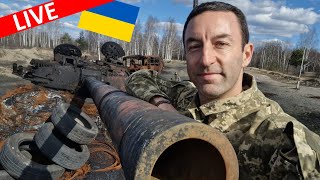 LIVE SITUATION UKRAINE  les Russes ont arrêté leurs offensives les obus arrivent côté ukrainien [upl. by Ycat]