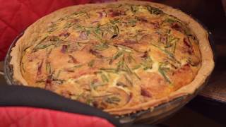 Al Fresco Pizza Oven  Delicate Quiche [upl. by Ecreip]