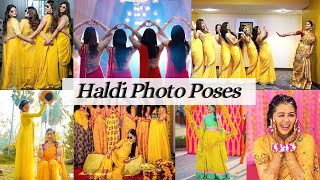 Haldi Photo Poses for Girls  Latest Haldi Ceremony Photo Poses for photoshoot  Haldi Photo Pose [upl. by Demeyer]