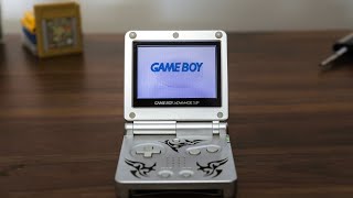 Restoring a Tribal GBA SP With a Damaged Screen [upl. by Ylime]