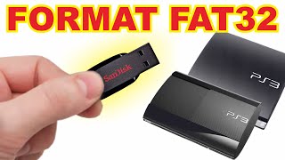 Cara Merubah Format Flashdisk Menjadi FAT32 Agar Bisa Terbaca di PS3 amp PS4‼️ [upl. by Kallman544]