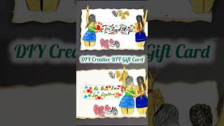 DIY Creative BFF Gift Card 💌✨  Unique amp Fun Way to Surprise Your Bestie DIYGiftCard BFFGift [upl. by Herv]