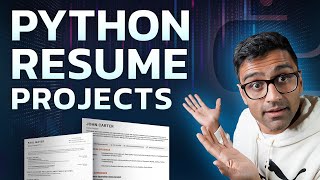 5 Unique Python Project Ideas for Your Resume  Python Projects for Beginners to Advanced [upl. by Elbring]