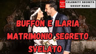 Buffon e Ilaria DAmico Finalmente Sposi [upl. by Kele827]