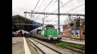 Des trains entre les grèves en gare de ToulouseMatabiau [upl. by Yema635]