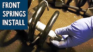 How to Install Front Springs  GBody [upl. by Brenan]