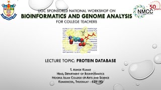 Workshop on Bioinformatics and Genome Analysis at NMCC Marthandam [upl. by Demitria]