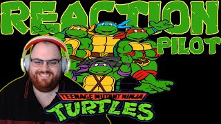 TMNT 1987 Reaction  Episode 1Pilot  quotTurtle Tracksquot [upl. by Eyaj191]