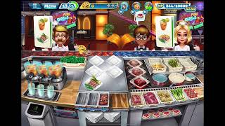 Cooking Fever  🍜 Gourmet restaurant Level 1120 [upl. by Lucius343]