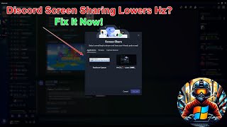 Discord Screen Sharing Lowers Hz Fix It Now [upl. by Spears]