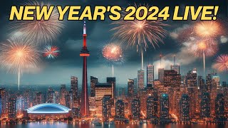 Toronto LIVE on New Years Eve 2024 [upl. by Dorfman]