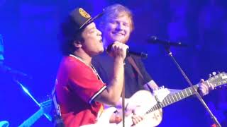 Bruno Mars amp Ed Sheeran  Thinking Out Loud Live [upl. by Suidualc773]