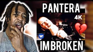 FIRST TIME HEARING Pantera  Im Broken Official Music Video REACTION [upl. by Erdreid]