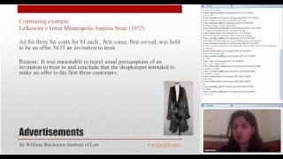 Contract Law Lecture 2 [upl. by Sandeep]