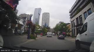 Toronto Downtown  Yorkville Ave To Highway 401 At Avenue Road [upl. by Eellek]