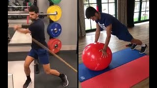 Novak Djokovic  Training for 2018  Climbing Back To The Top [upl. by Ailero]